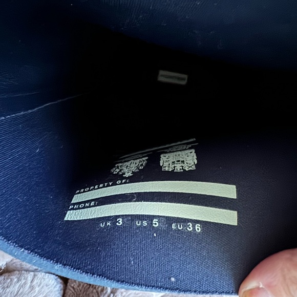 Tall Hunter Rain Boots wide calf matte navy adjustable width LIKE NEW box - Picture 6 of 9